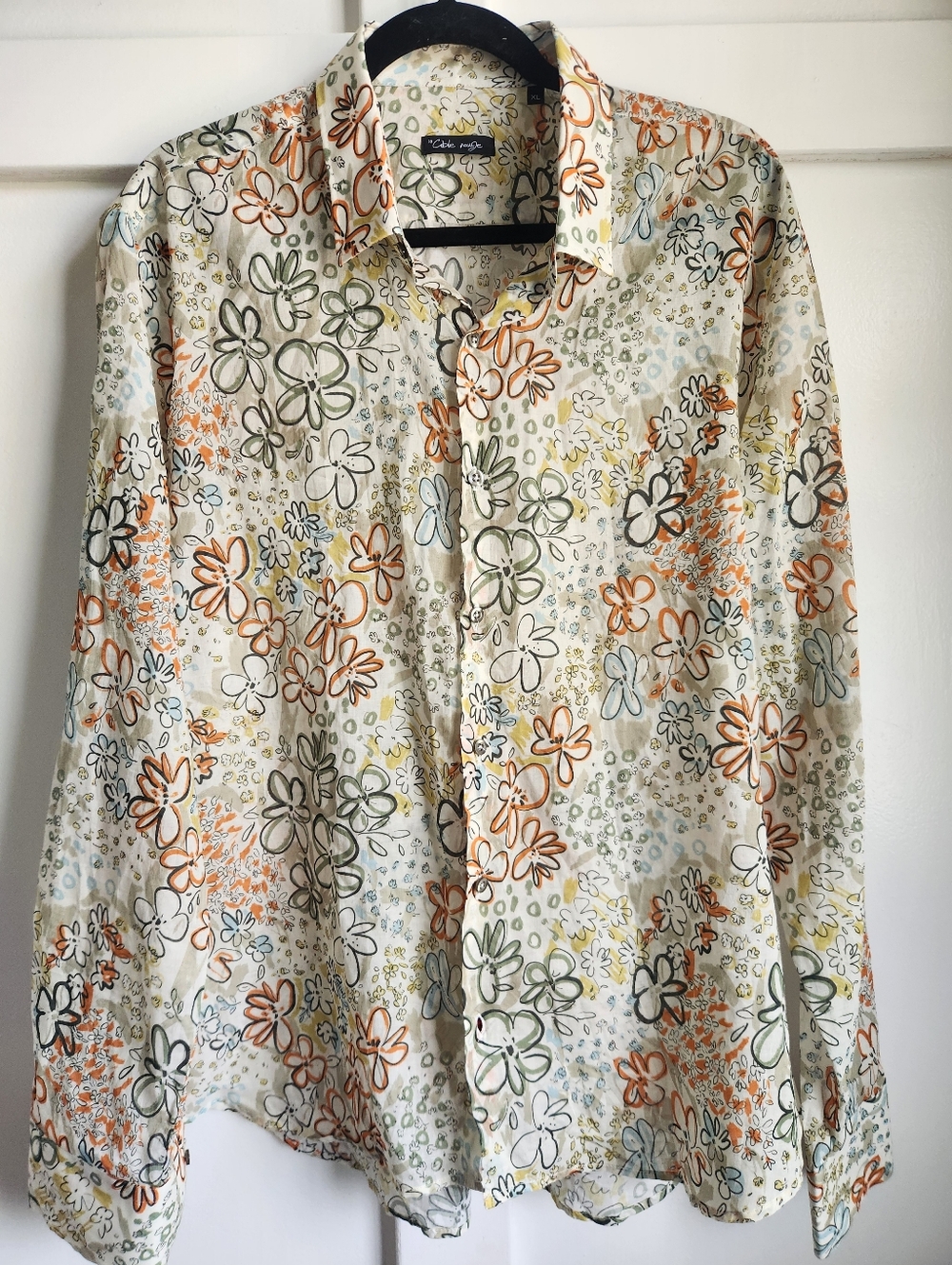 Boho Sheer ARTSY blouse